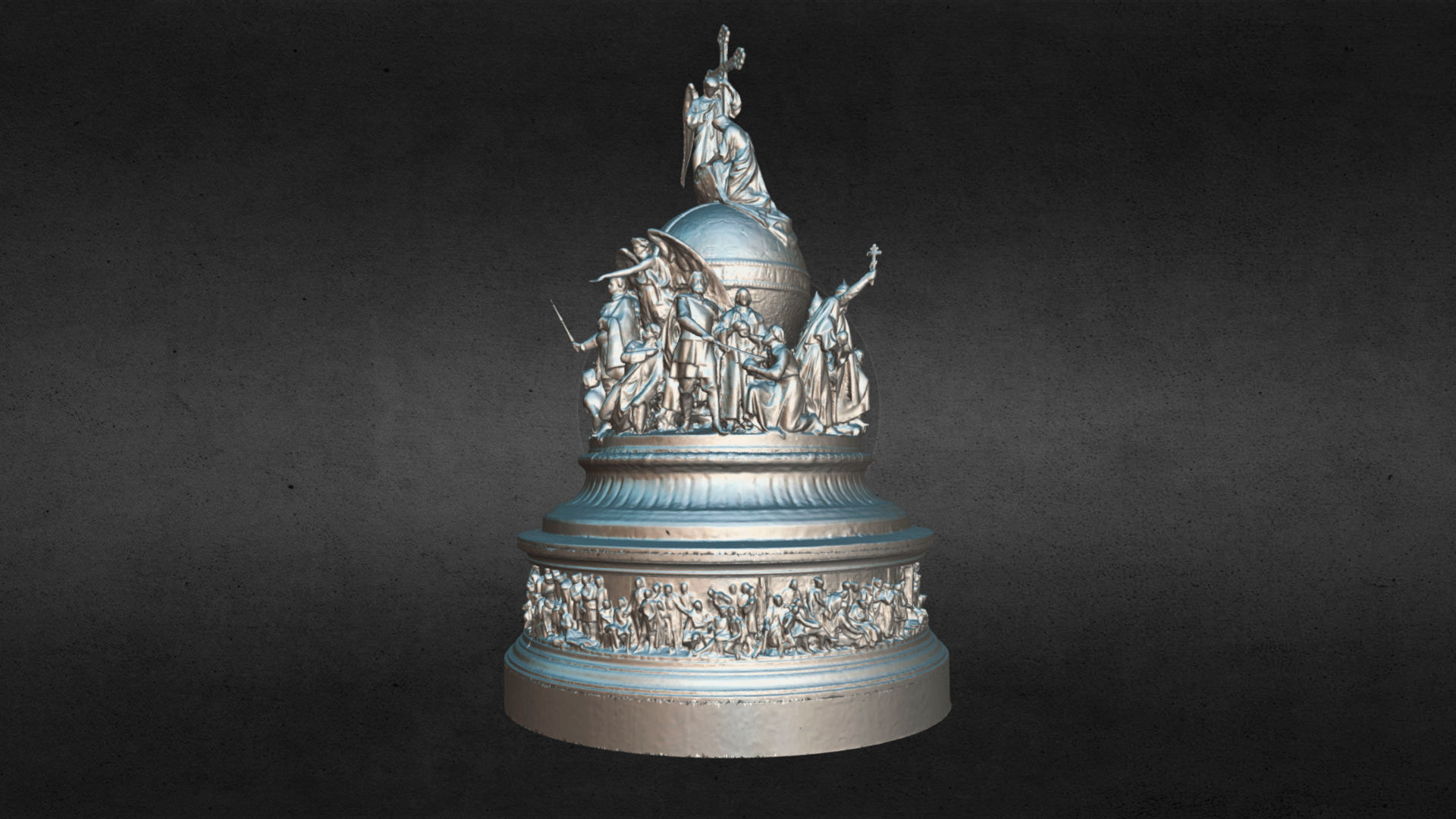 The Millennium of Russia Monument 3D model_49
