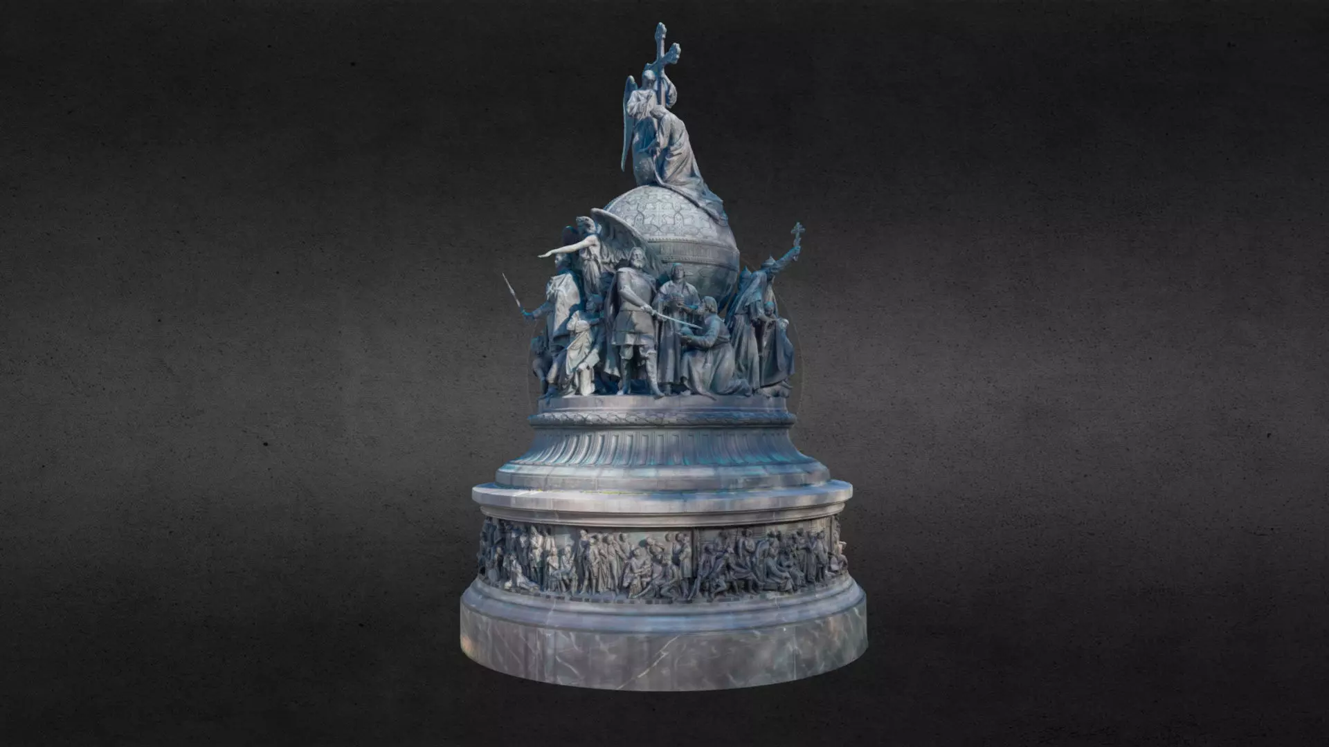 The Millennium of Russia Monument 3D model_0
