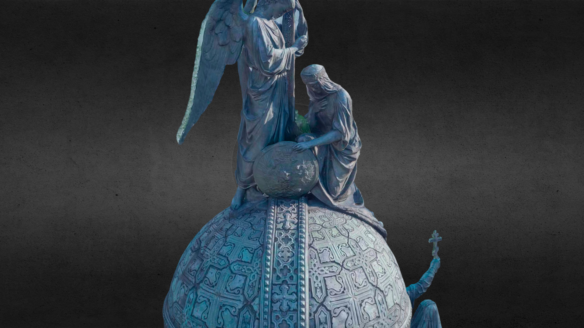 The Millennium of Russia Monument 3D model_21