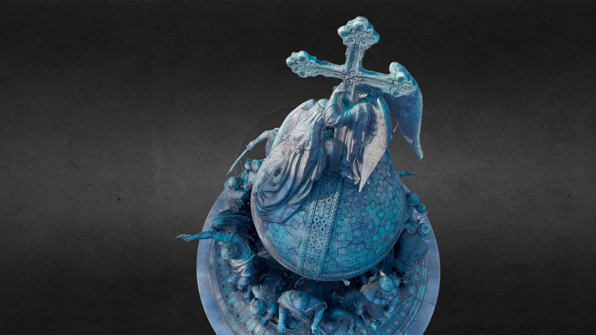 The Millennium of Russia Monument 3D model_25