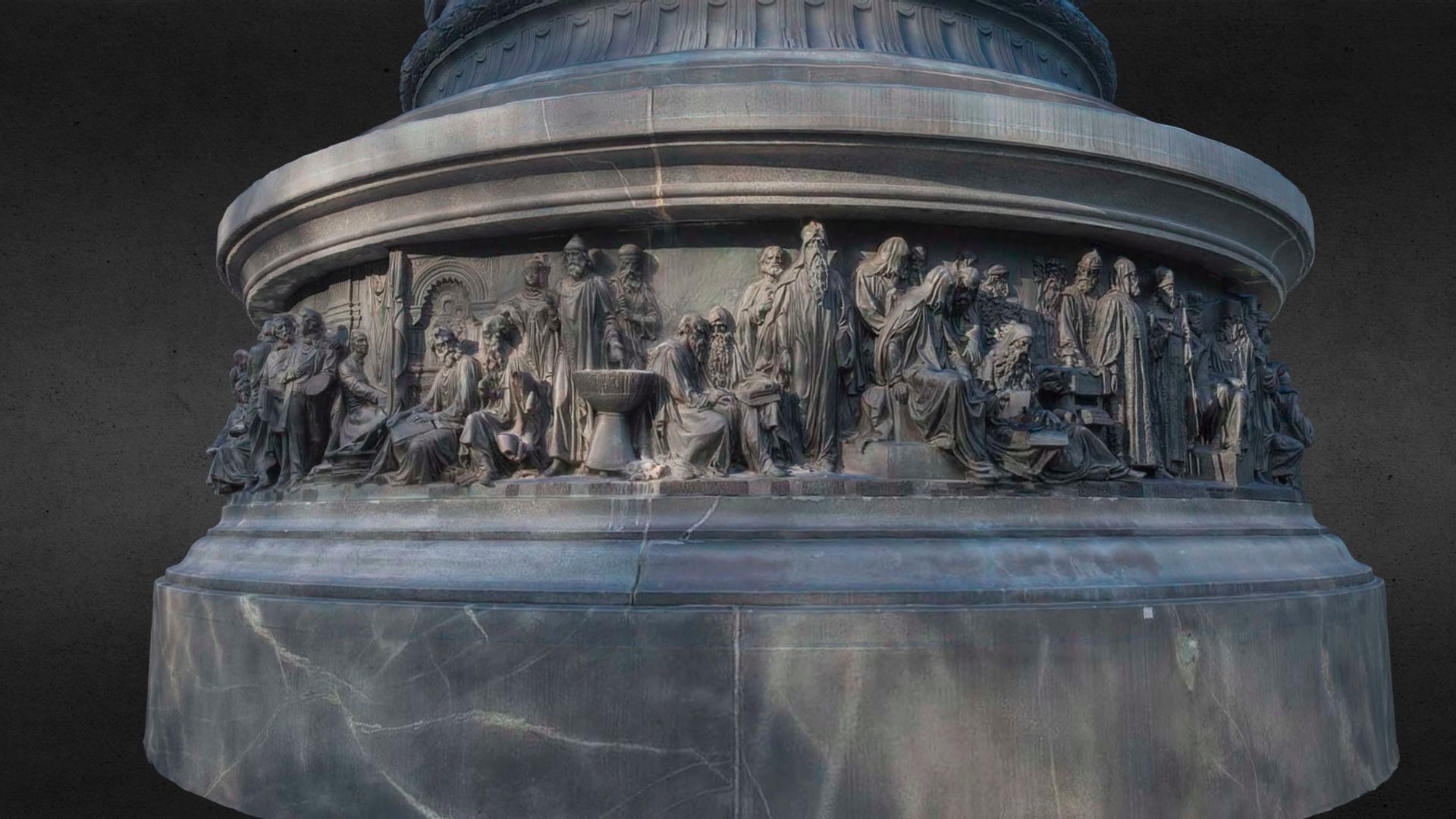 The Millennium of Russia Monument 3D model_45