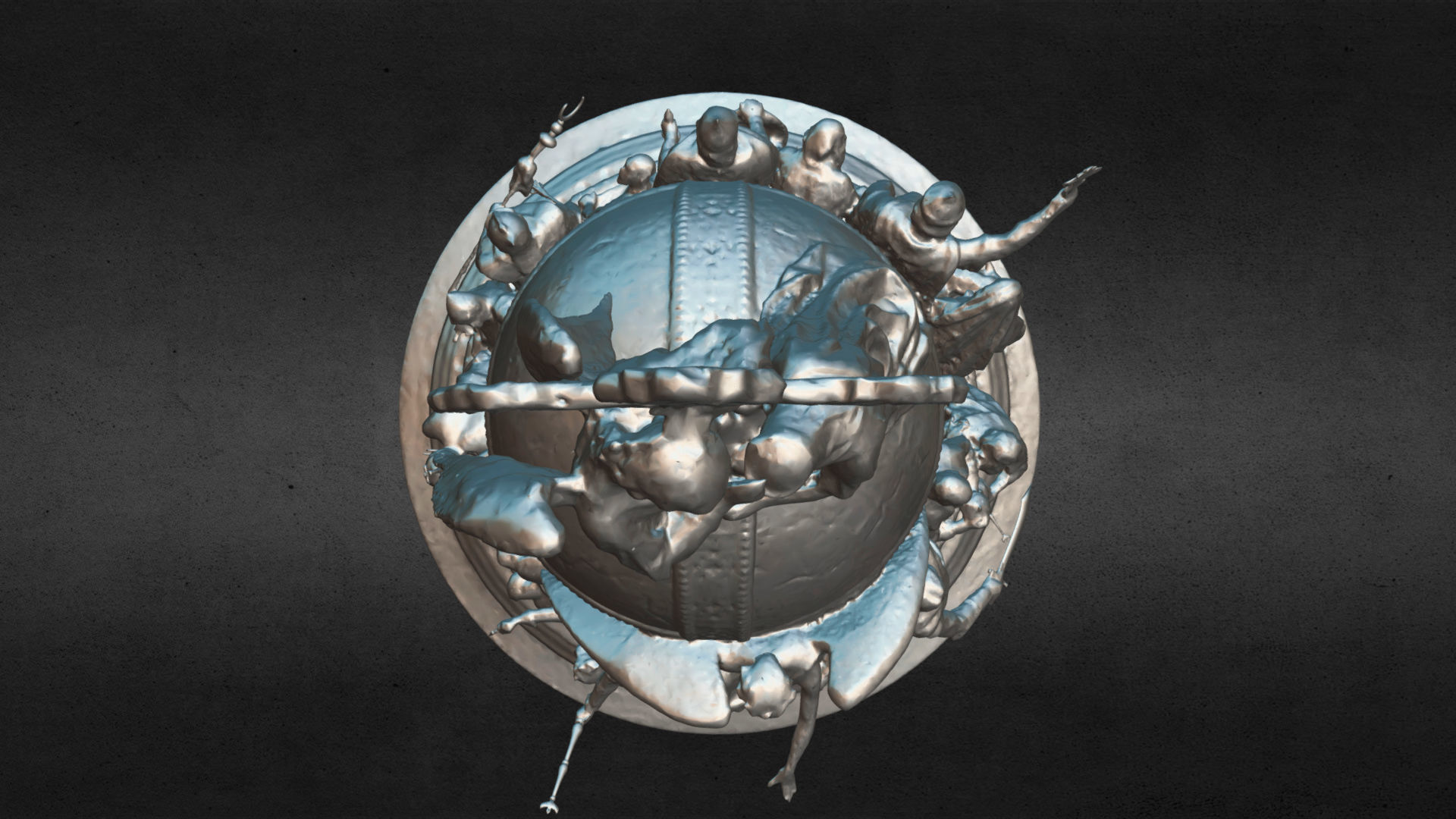 The Millennium of Russia Monument 3D model_58