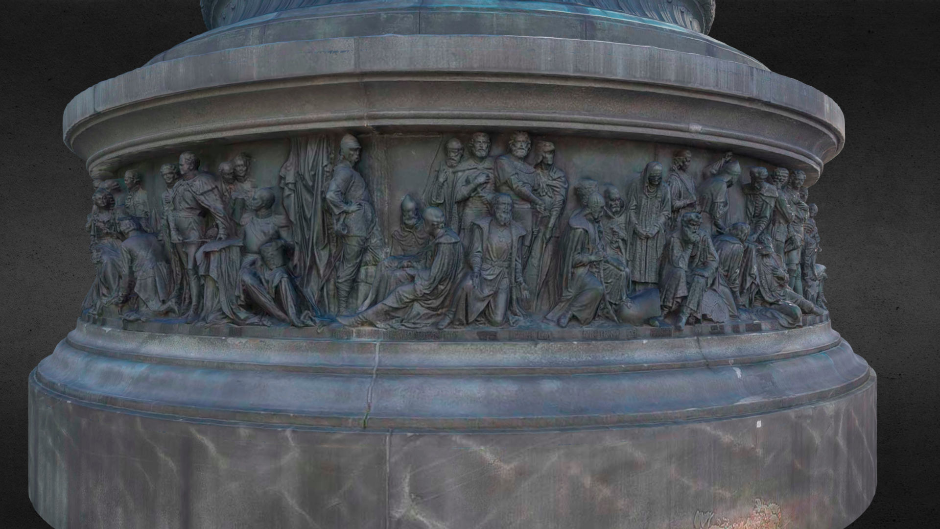 The Millennium of Russia Monument 3D model_46