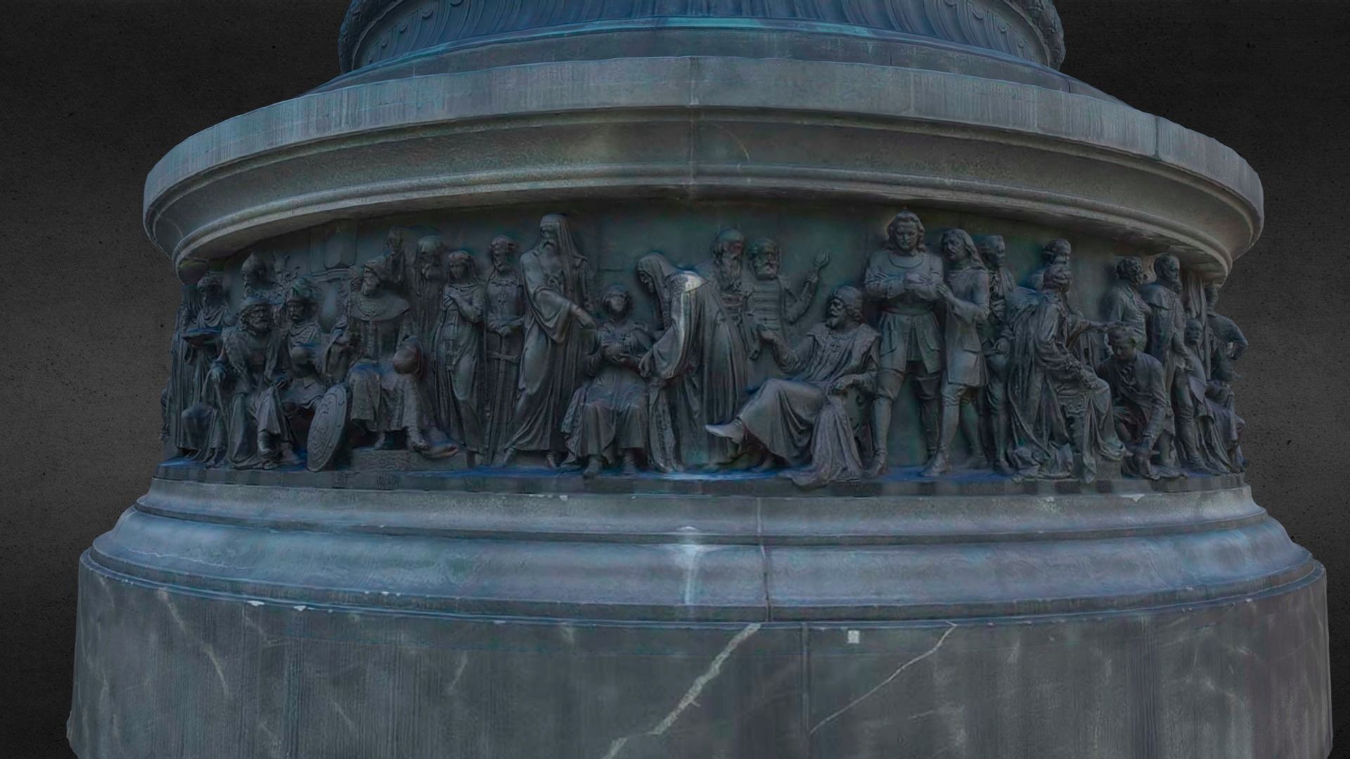 The Millennium of Russia Monument 3D model_35