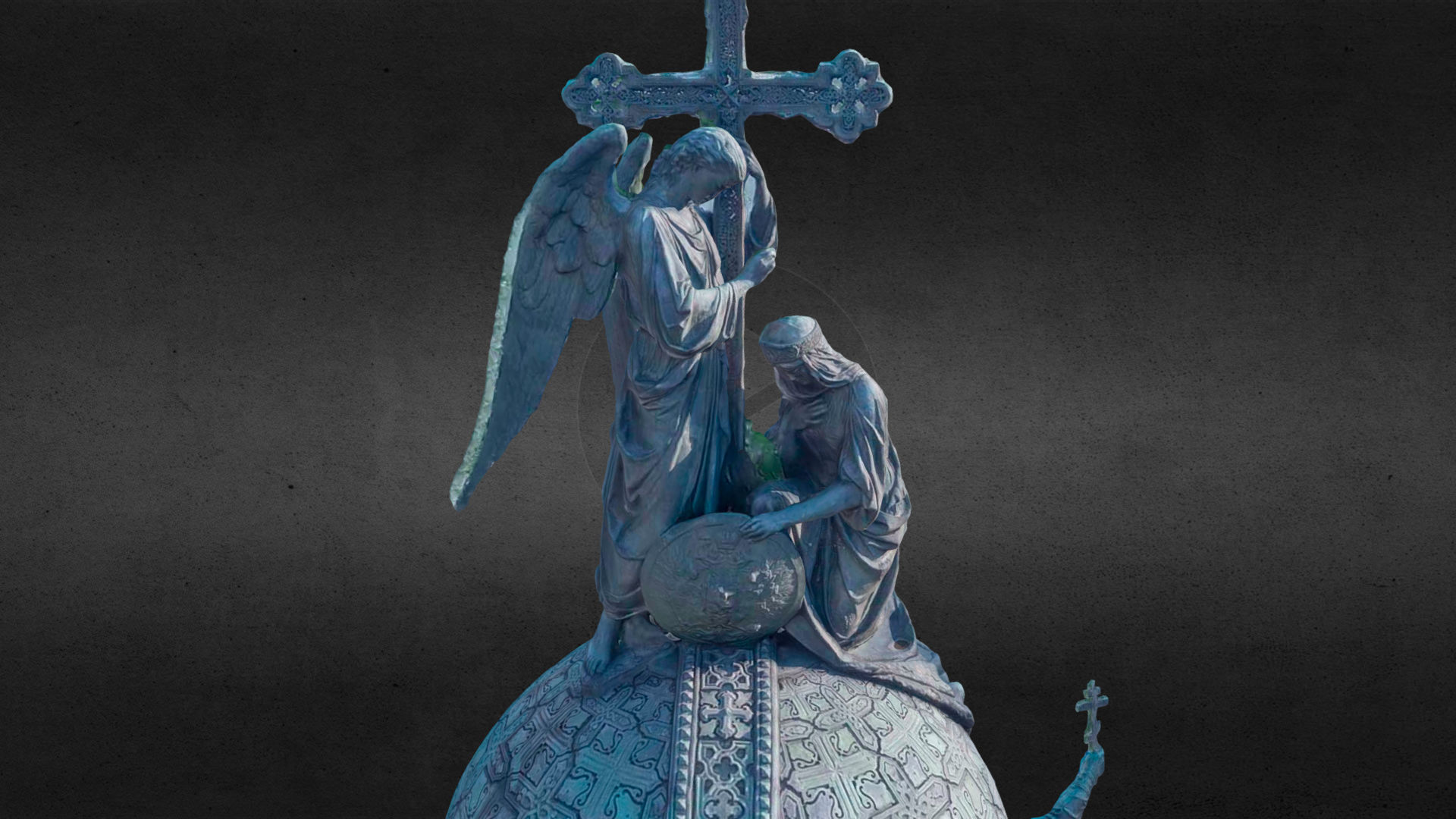 The Millennium of Russia Monument 3D model_22