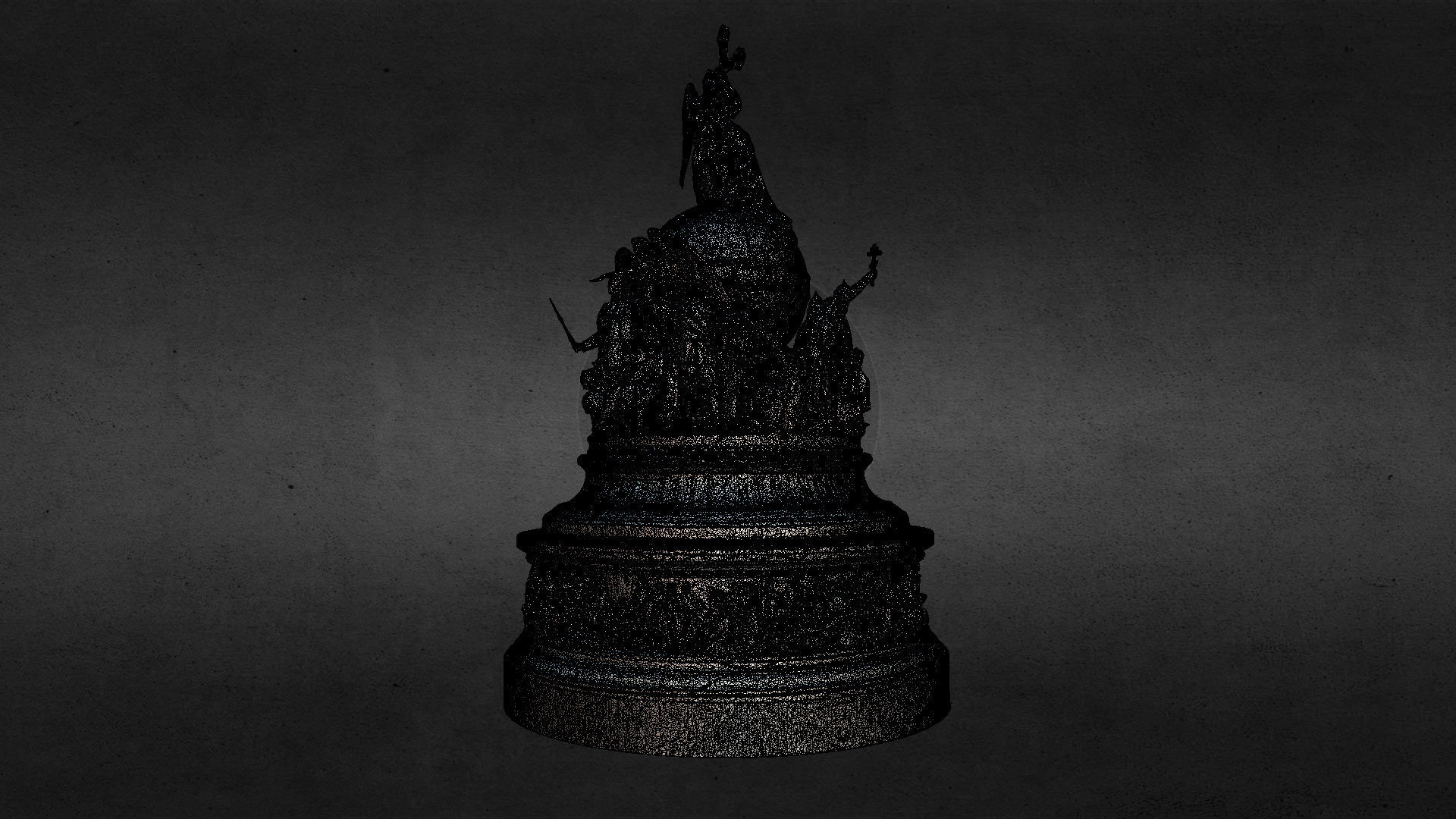 The Millennium of Russia Monument 3D model_50