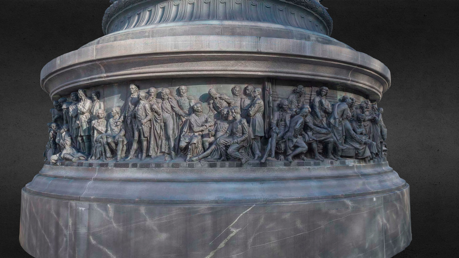 The Millennium of Russia Monument 3D model_43