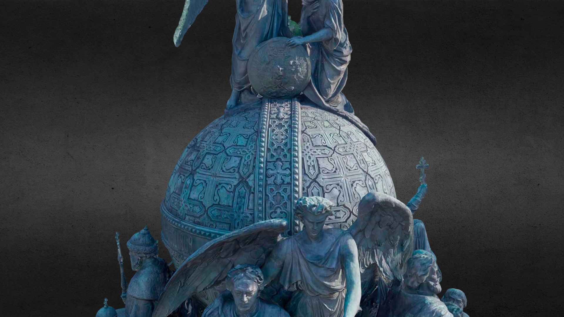 The Millennium of Russia Monument 3D model_30