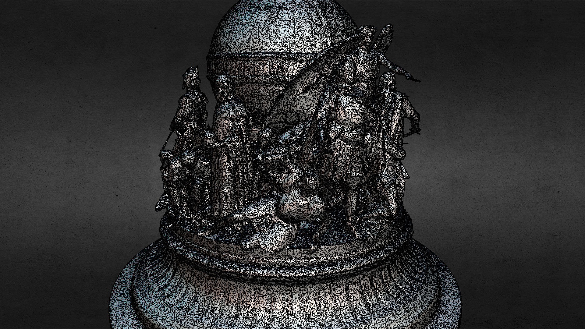 The Millennium of Russia Monument 3D model_52