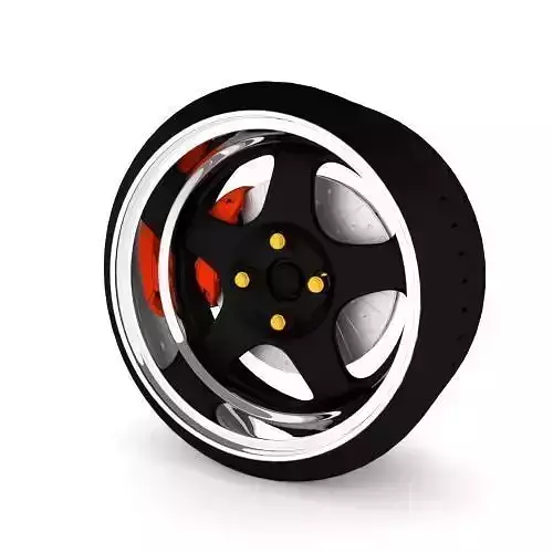 WOLF S1P WHEELS 3D model