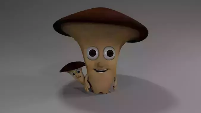 Mushroom cartoon