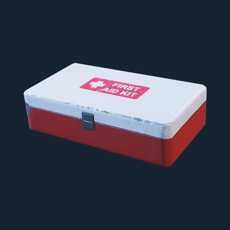 Scavenger Loot - Health Pack  Low-poly 3D model_1