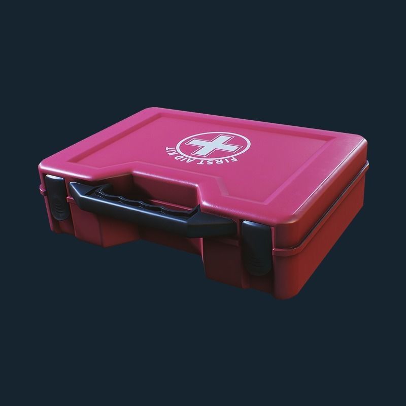 Scavenger Loot - Health Pack  Low-poly 3D model_2