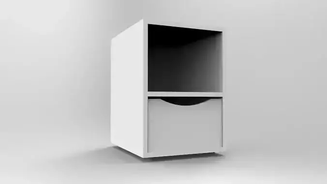 Filing Cabinet Free 3D model