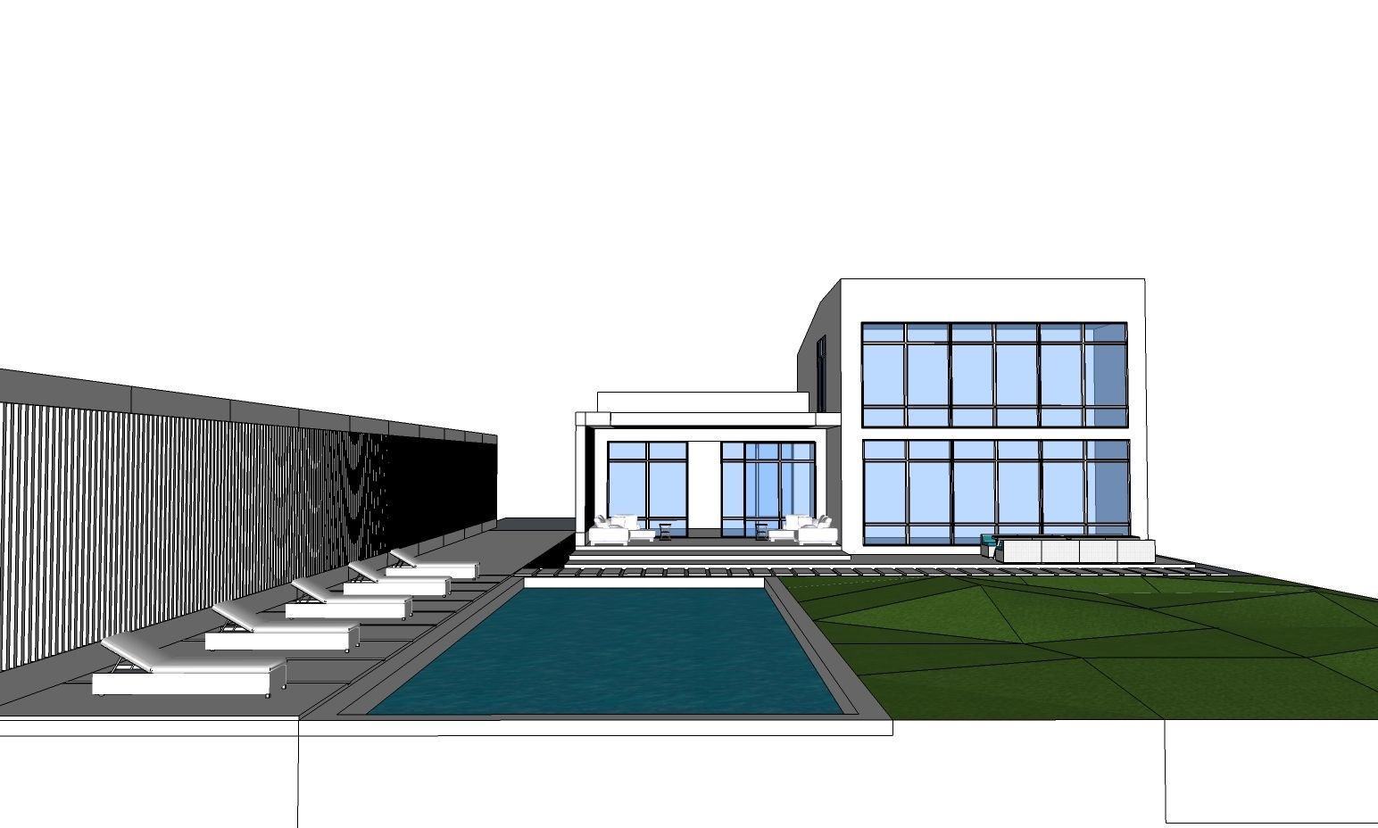 Modern Building-H1 3D model_5