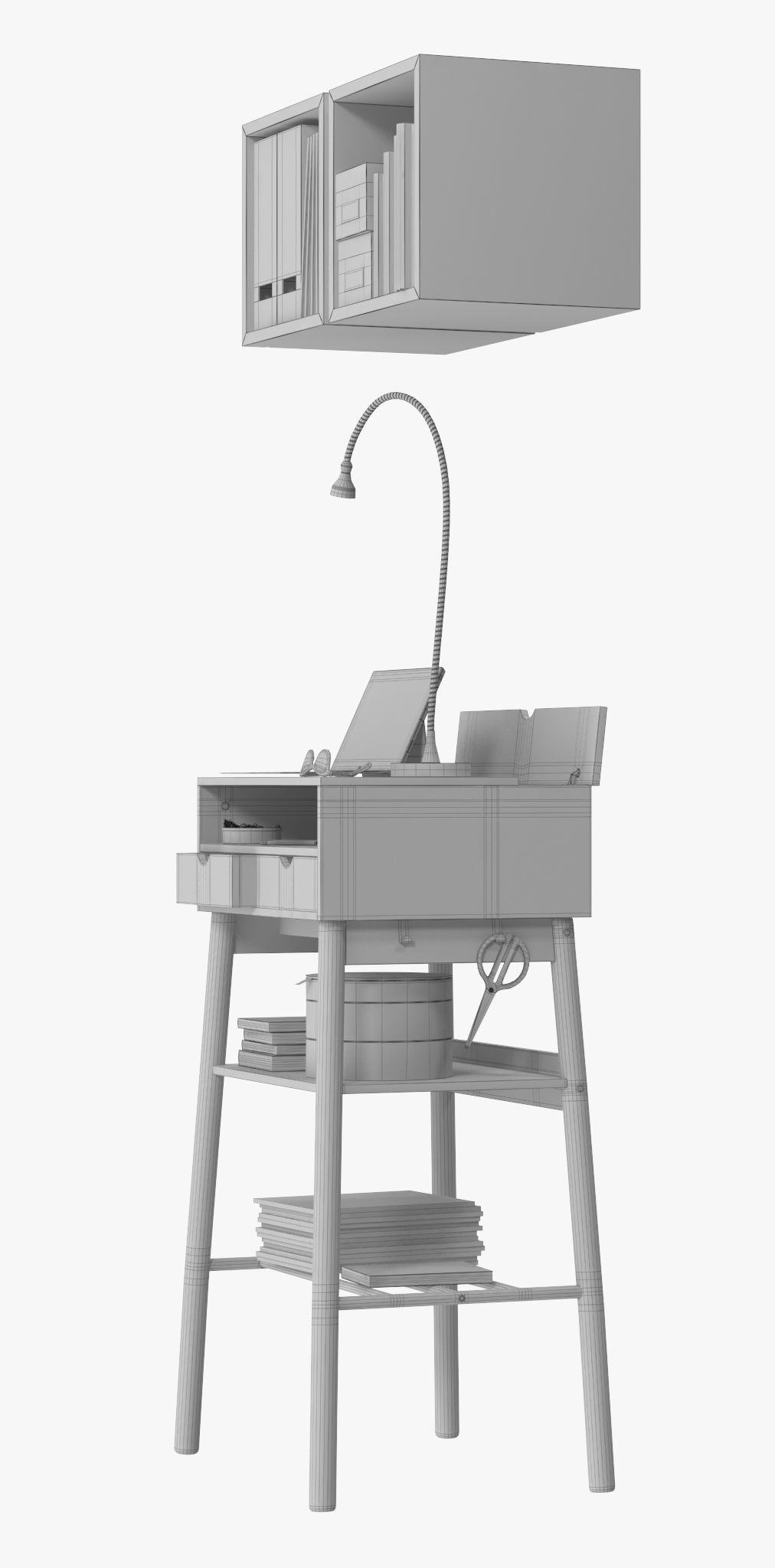 KNOTTEN Standing Desks 01 3D model_13