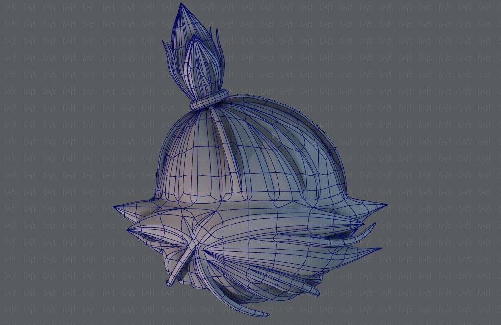 3D Hair style for boy V26 Low-poly 3D model_34