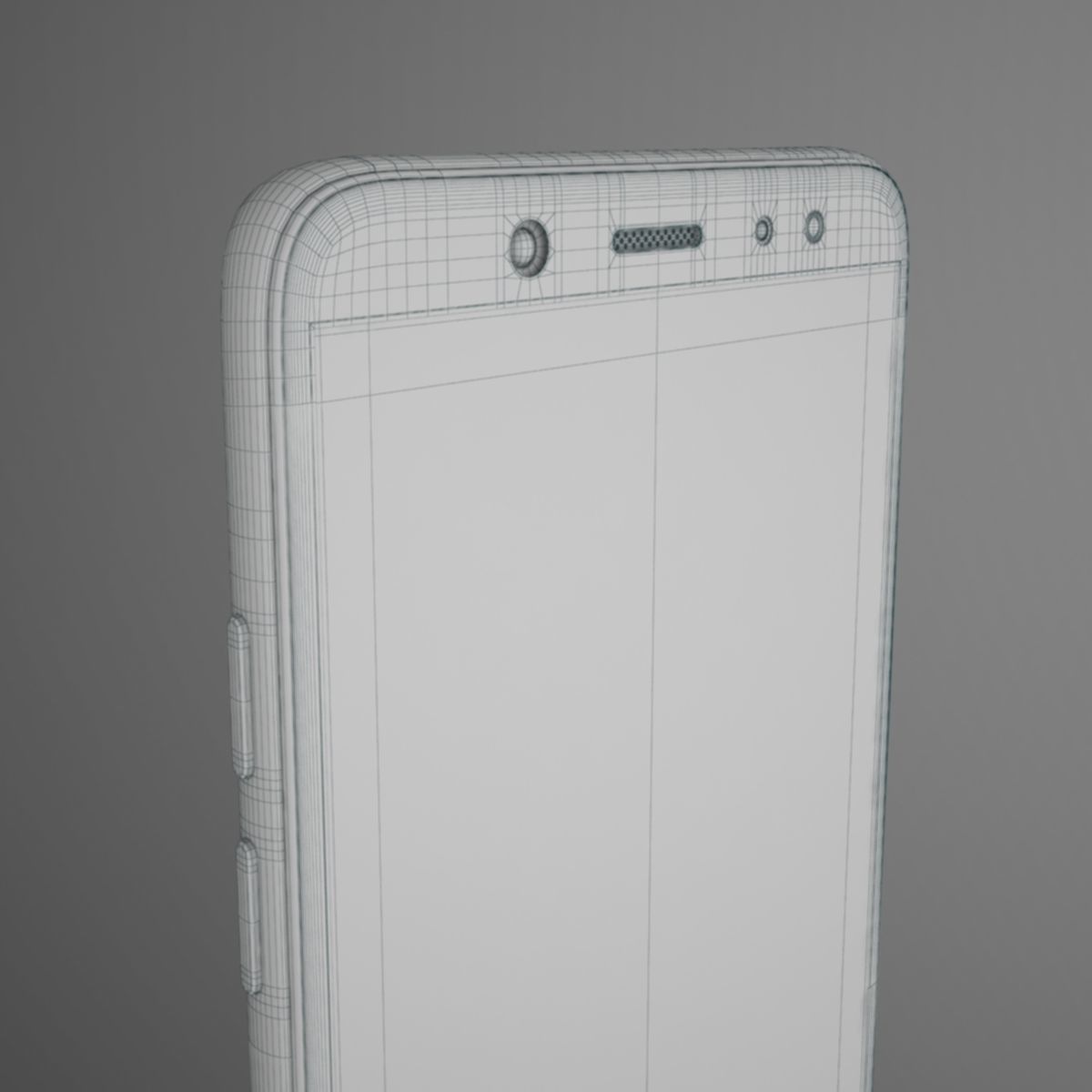 Samsung Galaxy A6 2018  Gold 3D model_16