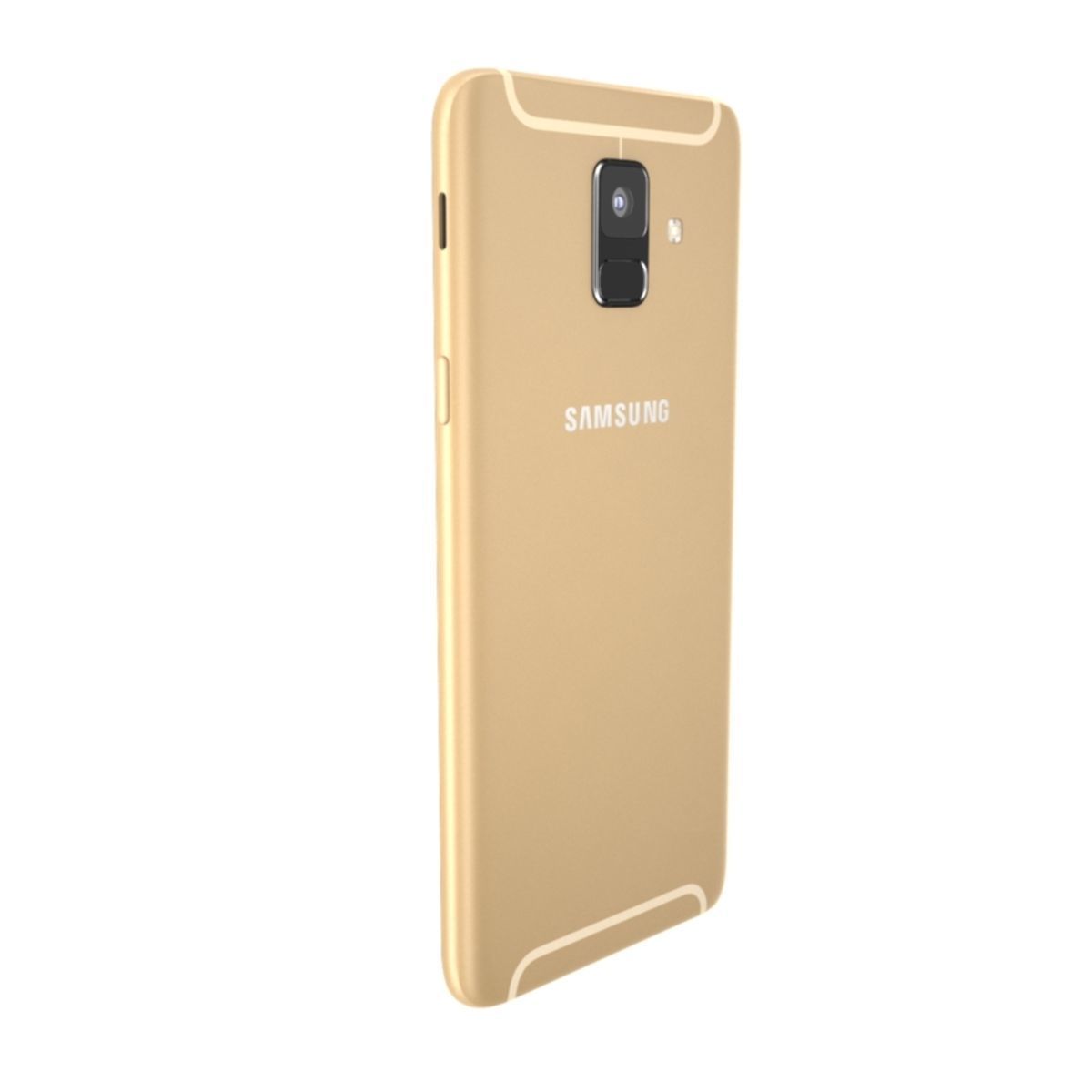 Samsung Galaxy A6 2018  Gold 3D model_3