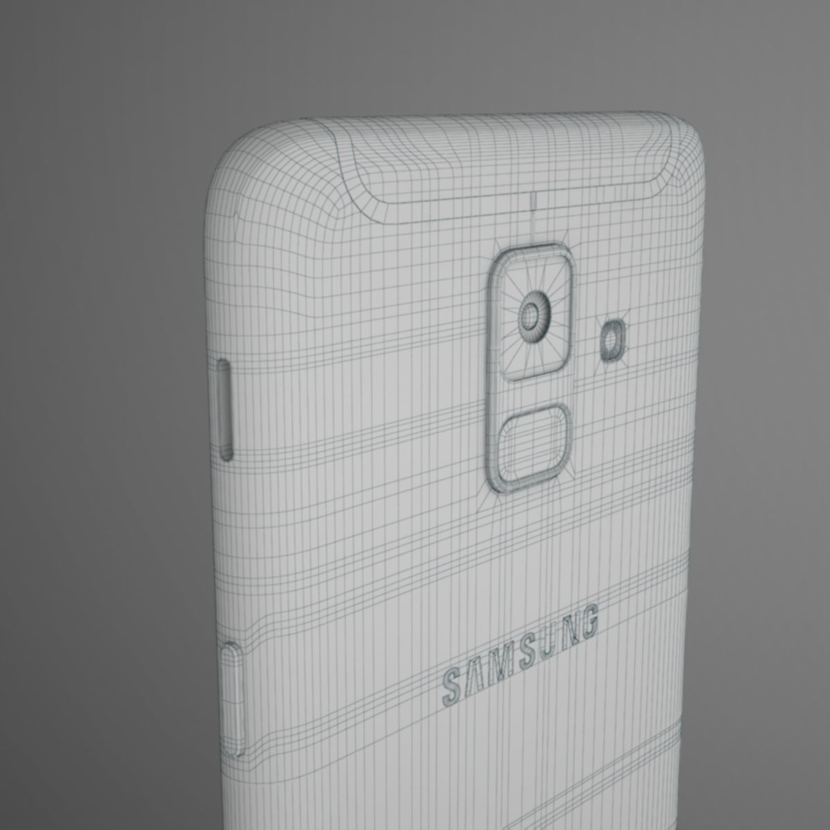 Samsung Galaxy A6 2018  Gold 3D model_15