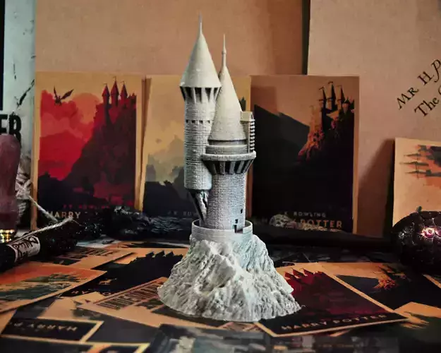 OWL TOWER - HARRY POTTER 3D print model