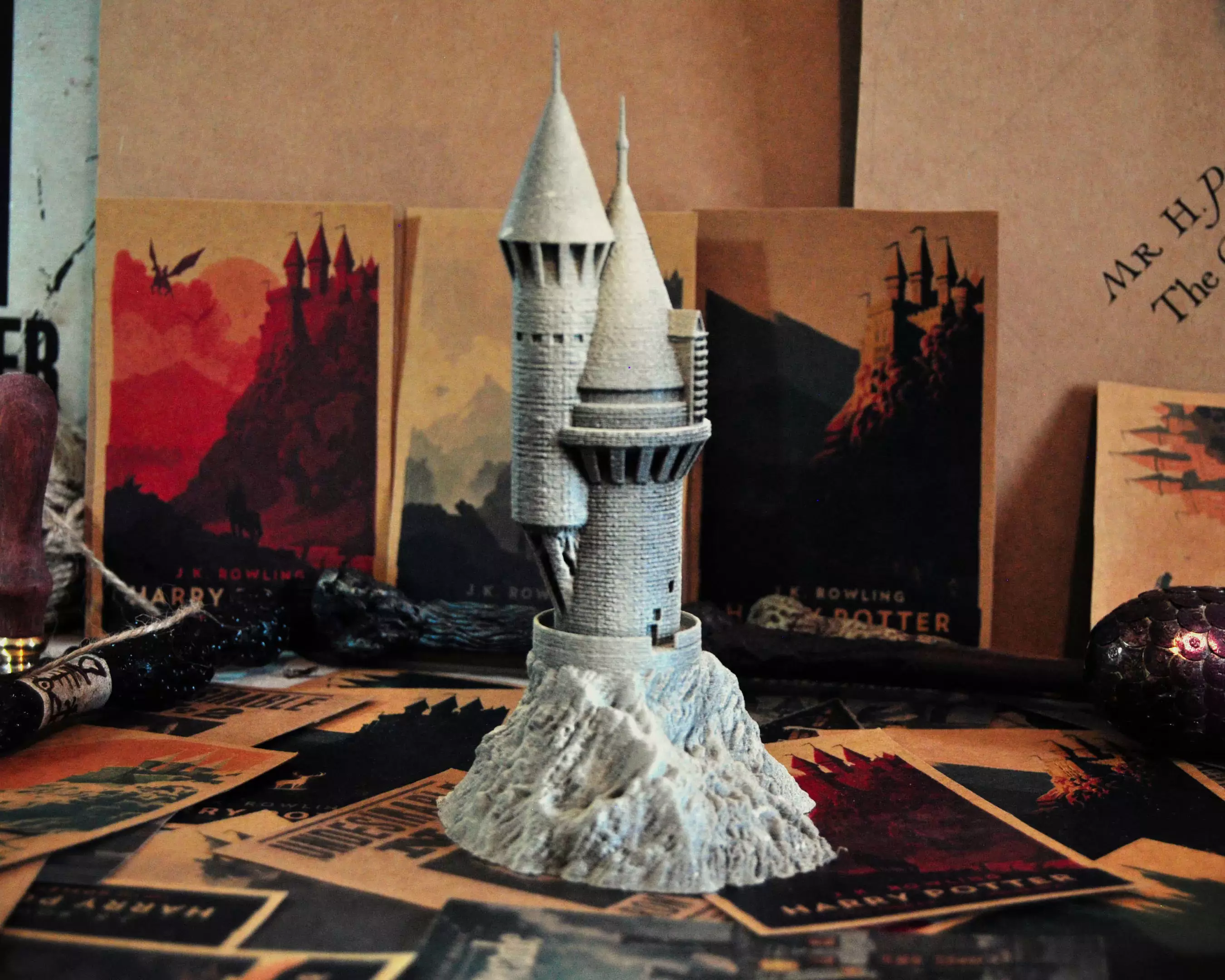 OWL TOWER - HARRY POTTER 3D print model_0