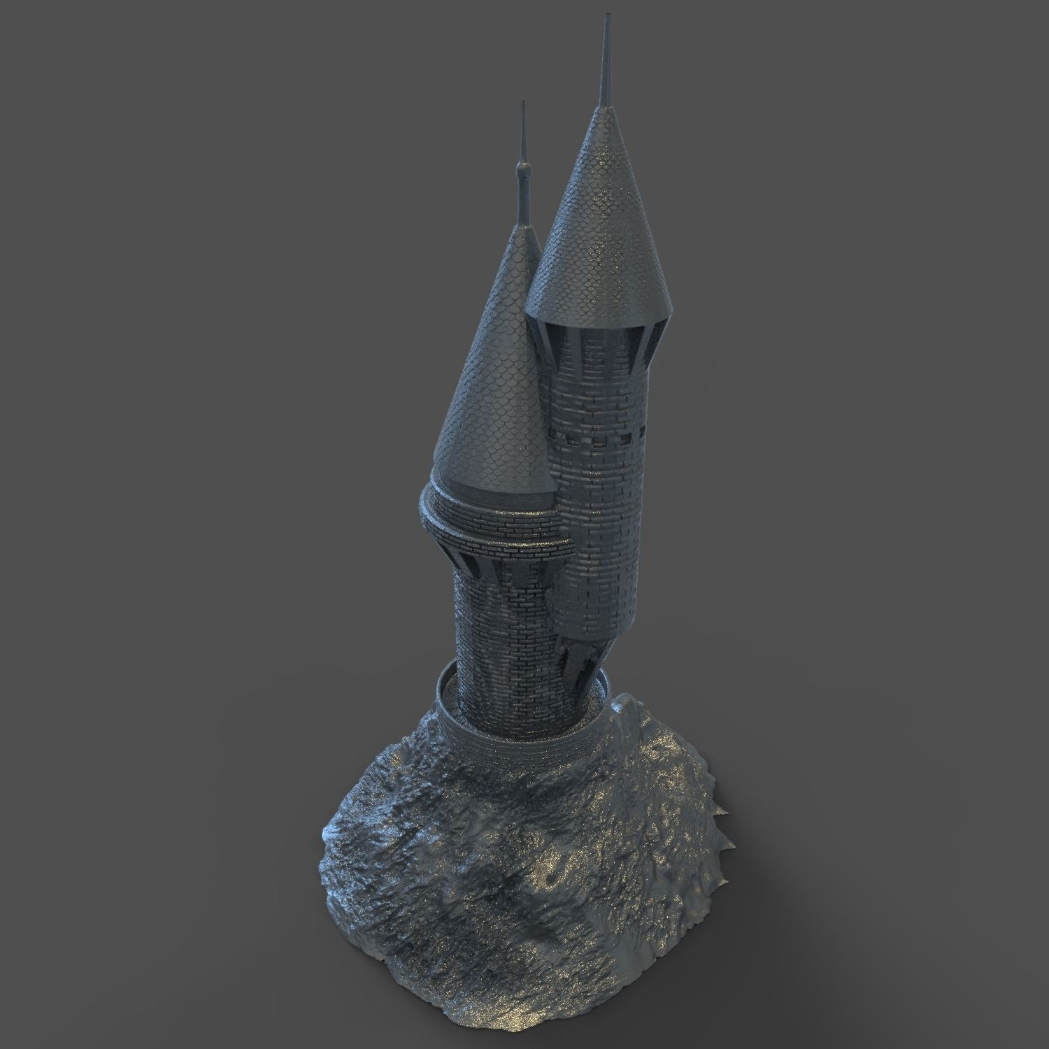 OWL TOWER - HARRY POTTER 3D print model_4