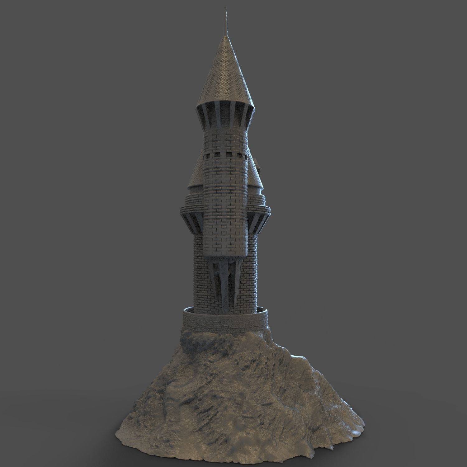 OWL TOWER - HARRY POTTER 3D print model_5