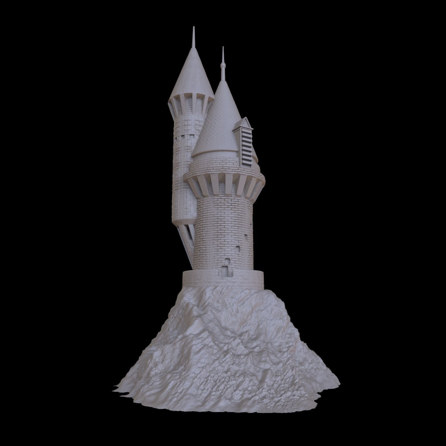 OWL TOWER - HARRY POTTER 3D print model_3