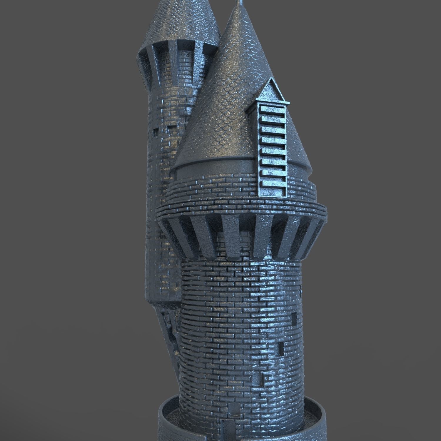 OWL TOWER - HARRY POTTER 3D print model_8