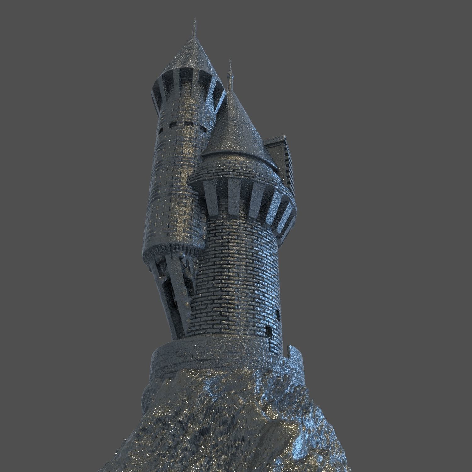 OWL TOWER - HARRY POTTER 3D print model_9