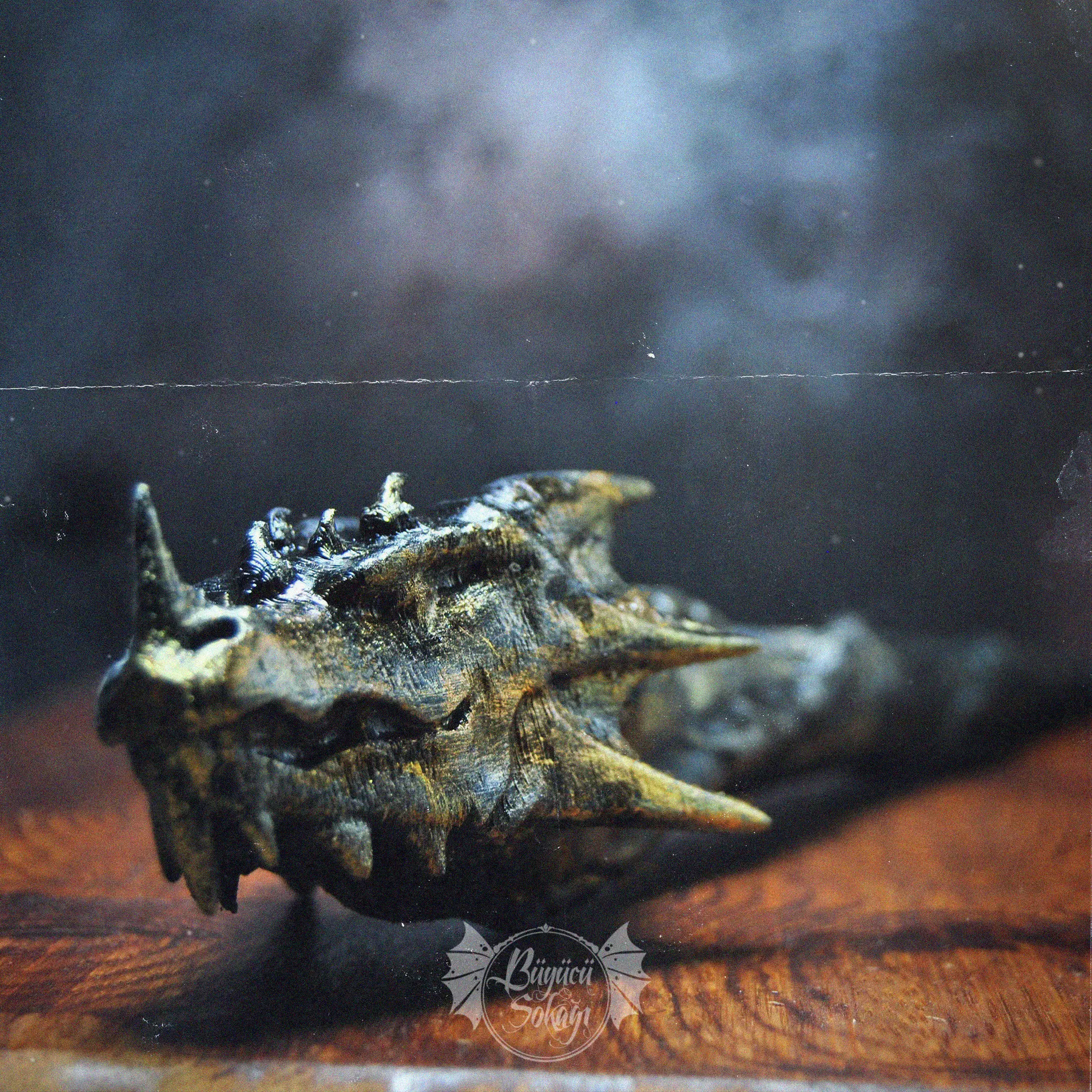 DRAGON HEAD WAND - HARRY POTTER 3D print model