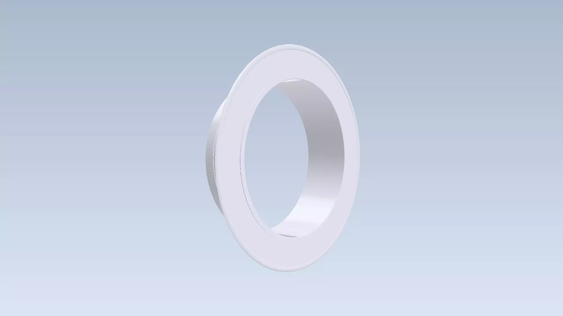 Rosette for wall breakthrough Low-poly 3D model_0