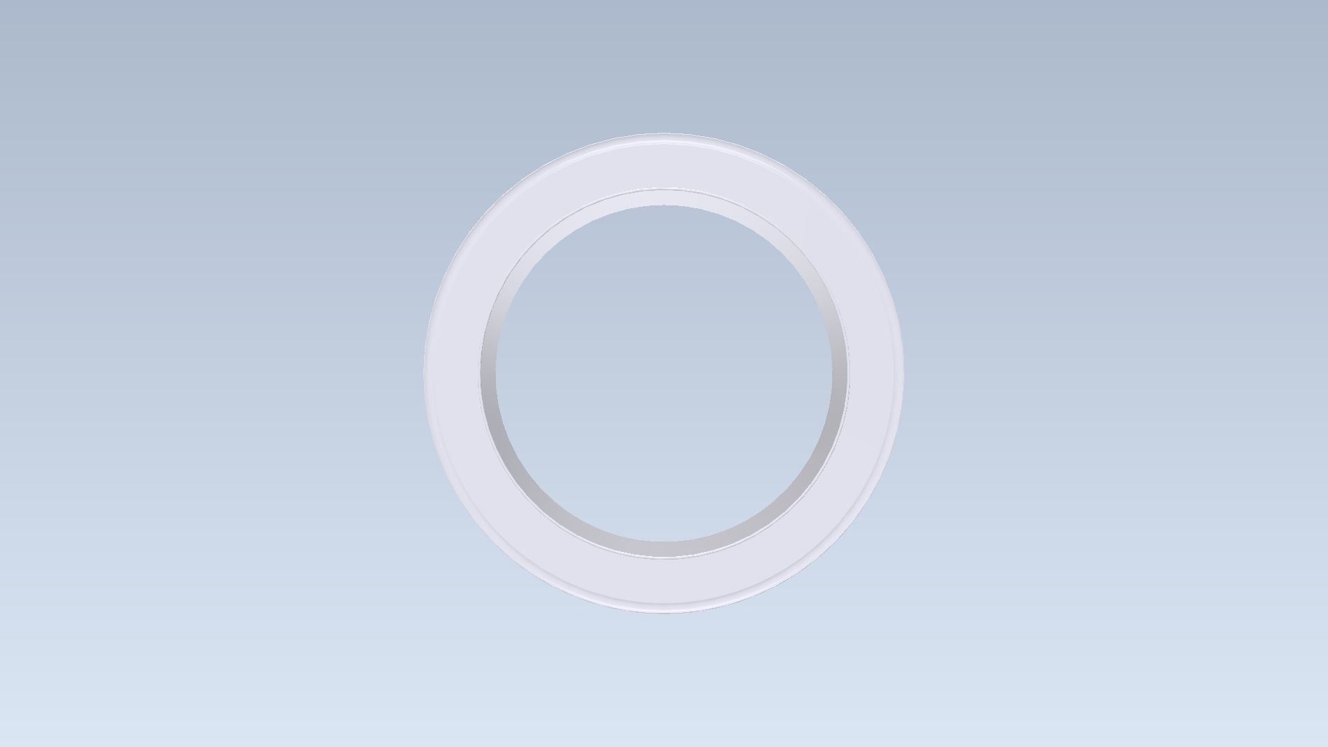 Rosette for wall breakthrough Low-poly 3D model_7