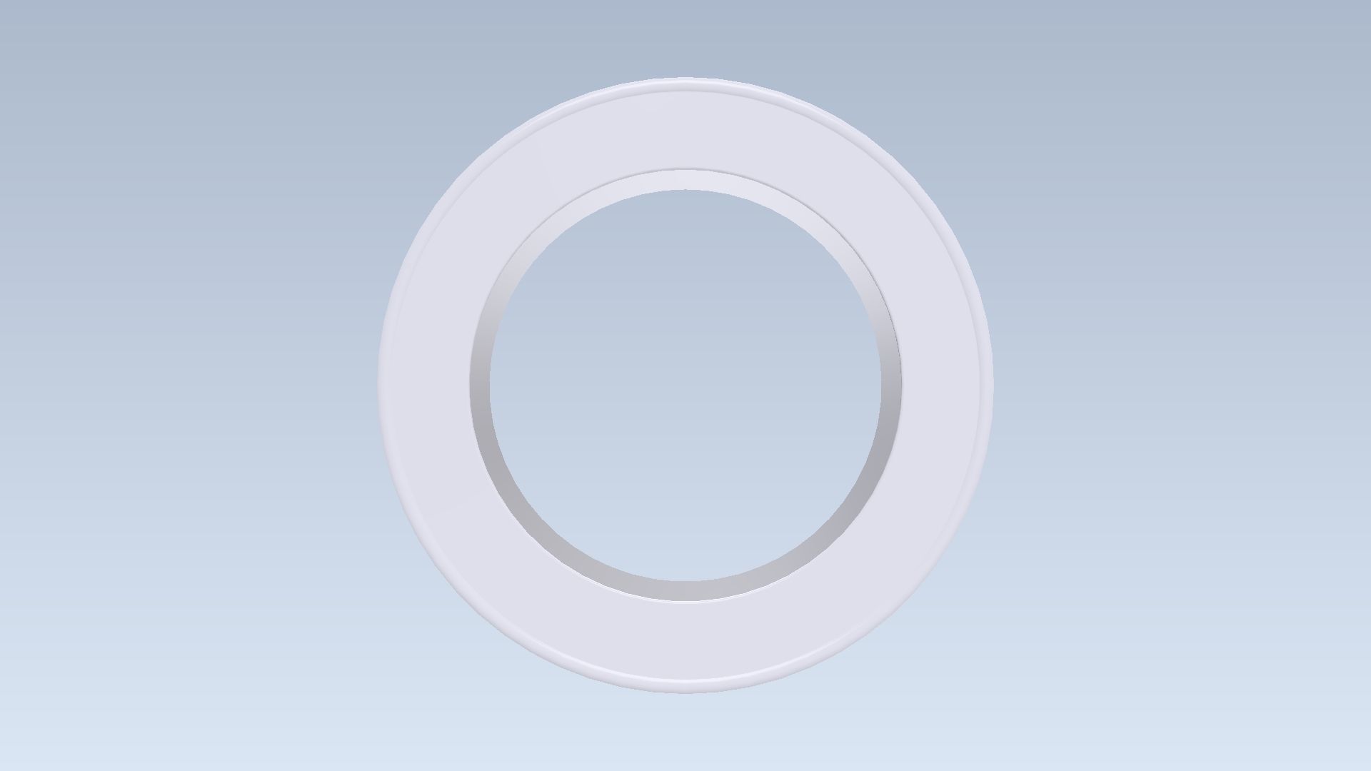 Rosette for wall breakthrough Low-poly 3D model_6