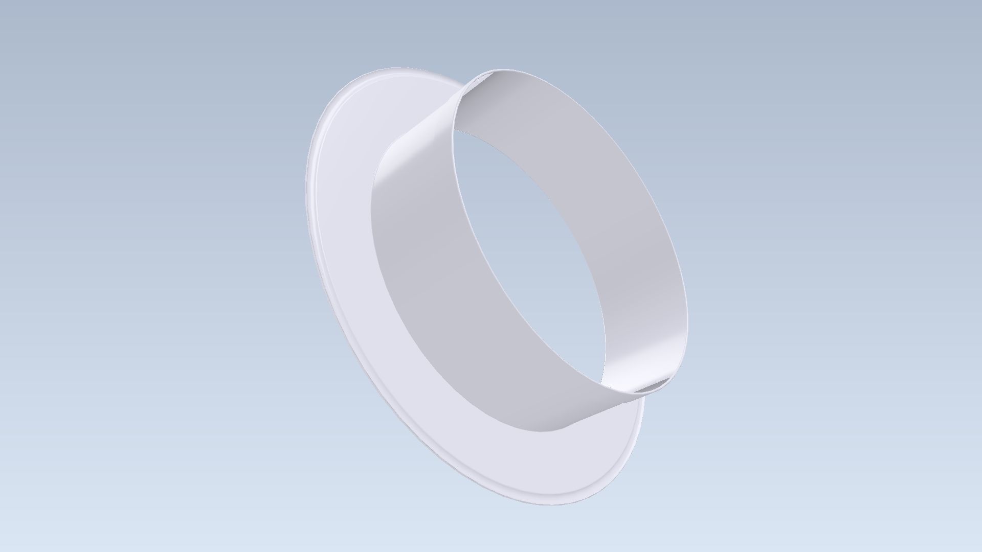 Rosette for wall breakthrough Low-poly 3D model_5