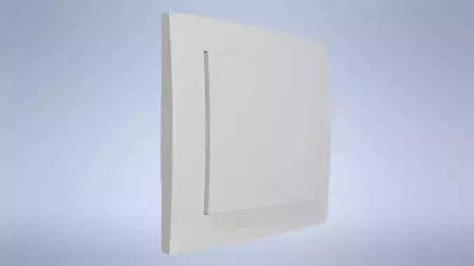 Electrical switch EKONOMIK WHITE