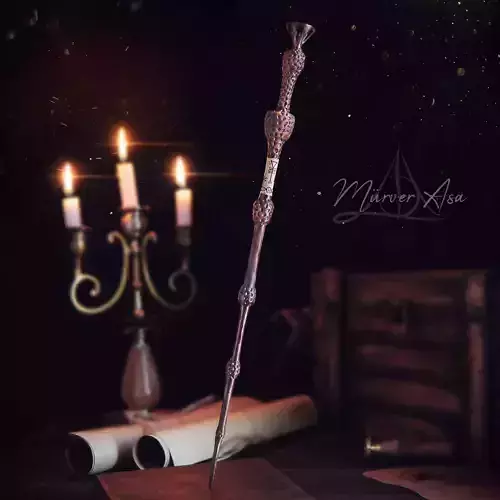DUMBLEDORE ELDER WAND - HARRY POTTER 3D print model
