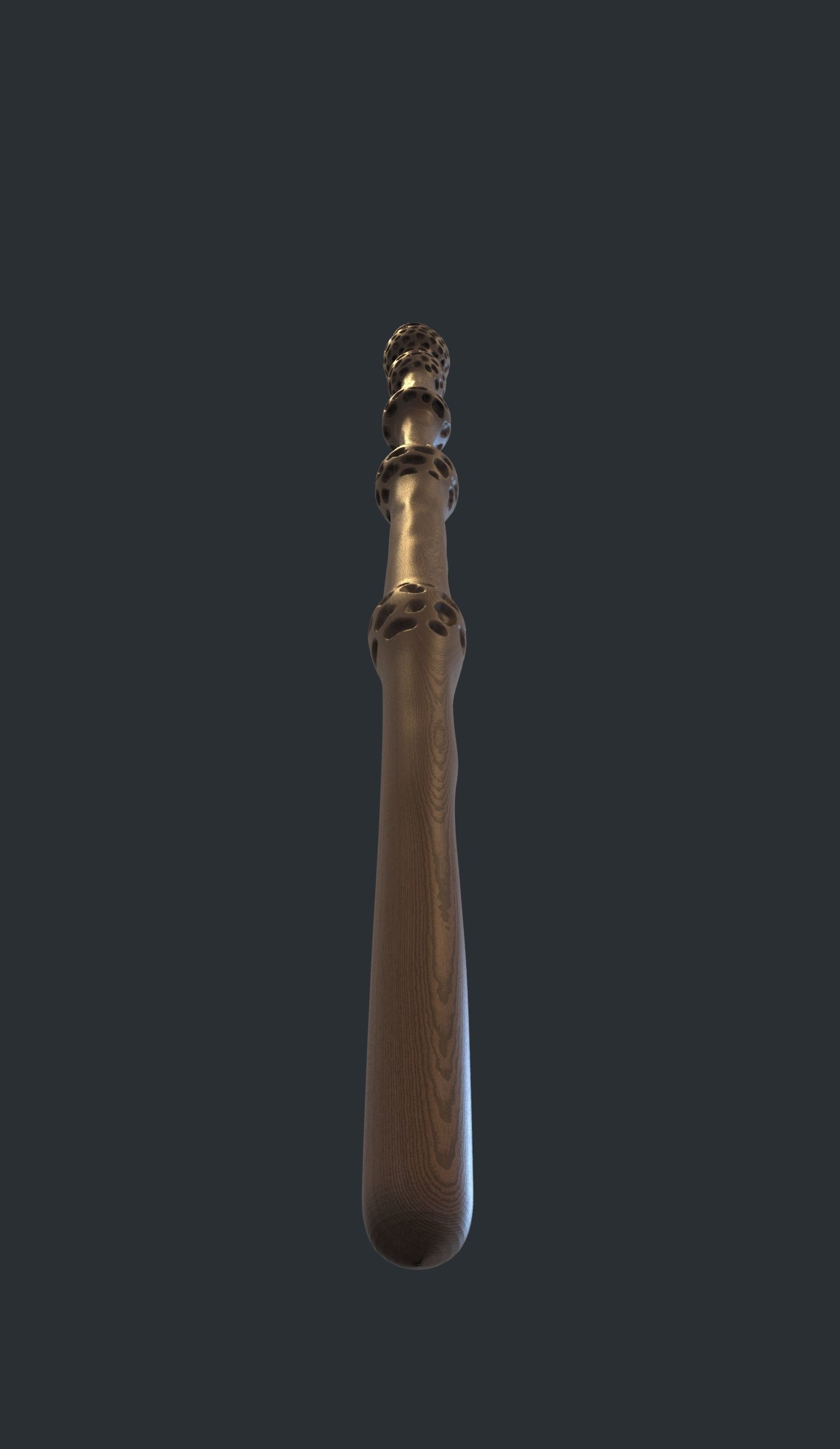 DUMBLEDORE ELDER WAND - HARRY POTTER 3D print model_11