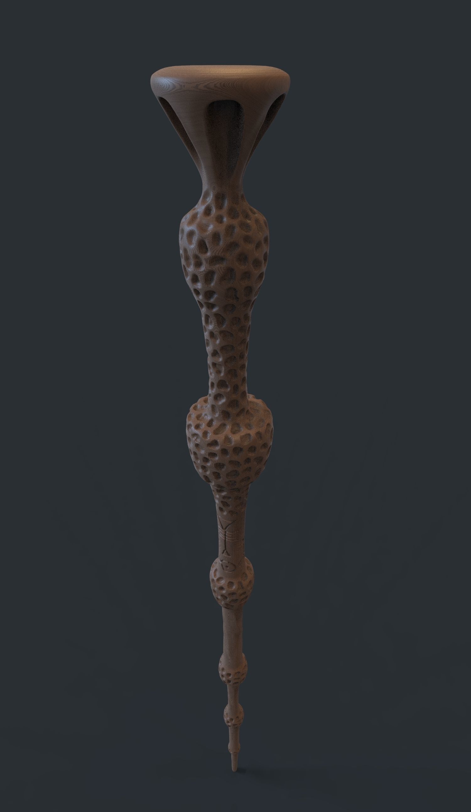 DUMBLEDORE ELDER WAND - HARRY POTTER 3D print model_9