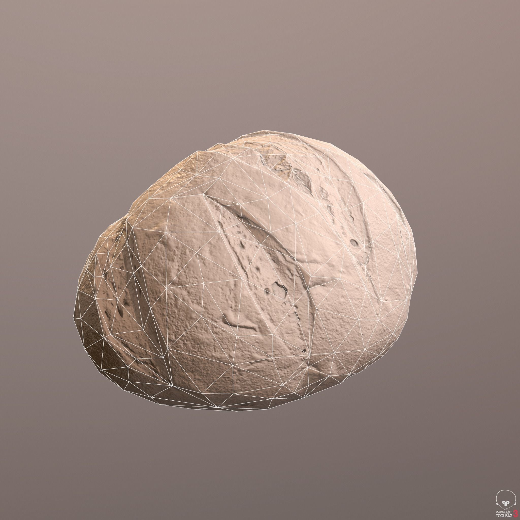 Tasty Bread 03 Low-poly 3D model_7