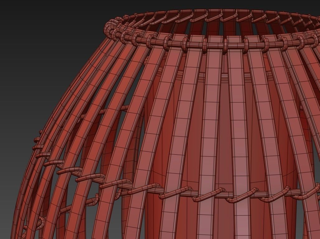 Pomax Tesaki Lantern 3D model_4