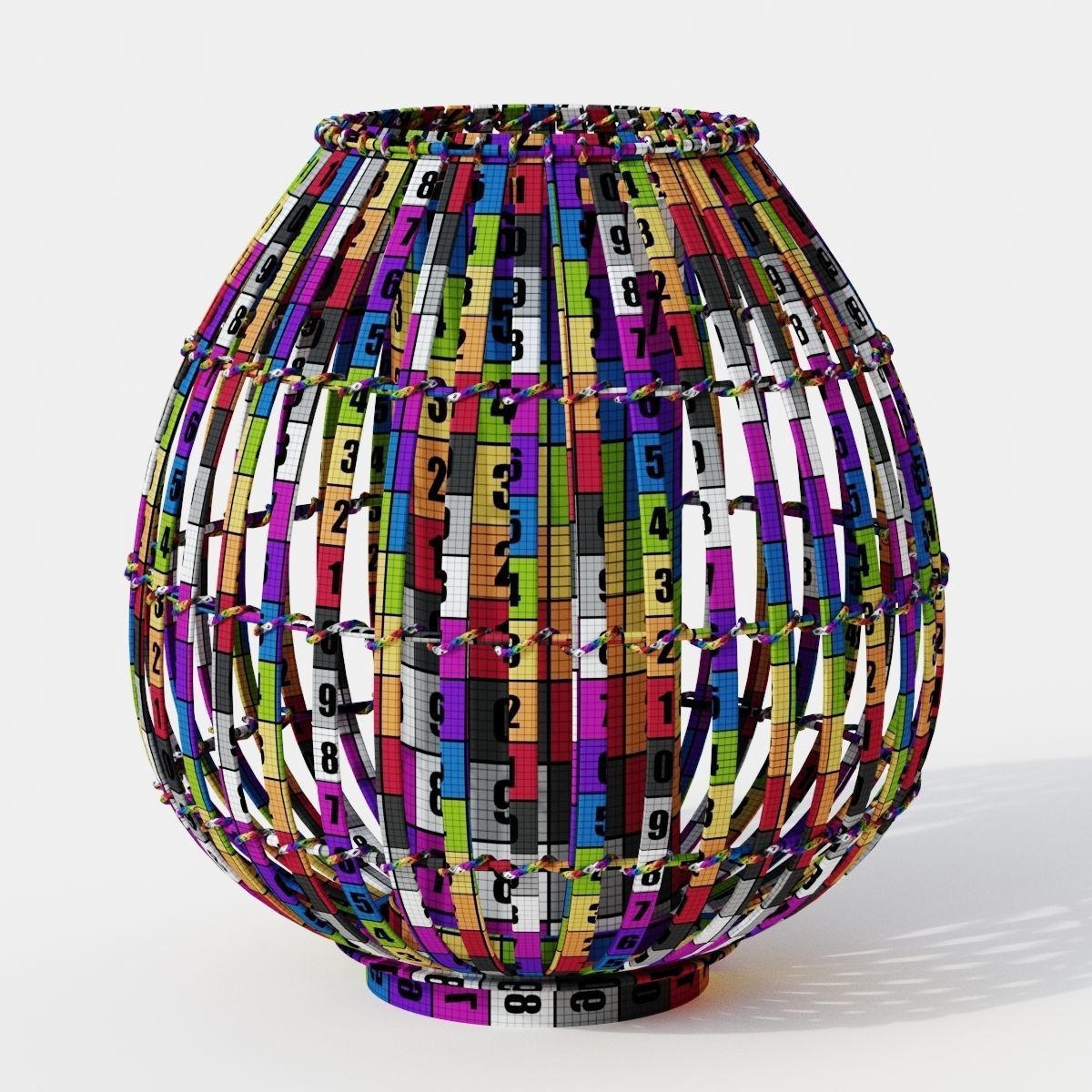 Pomax Tesaki Lantern 3D model_2