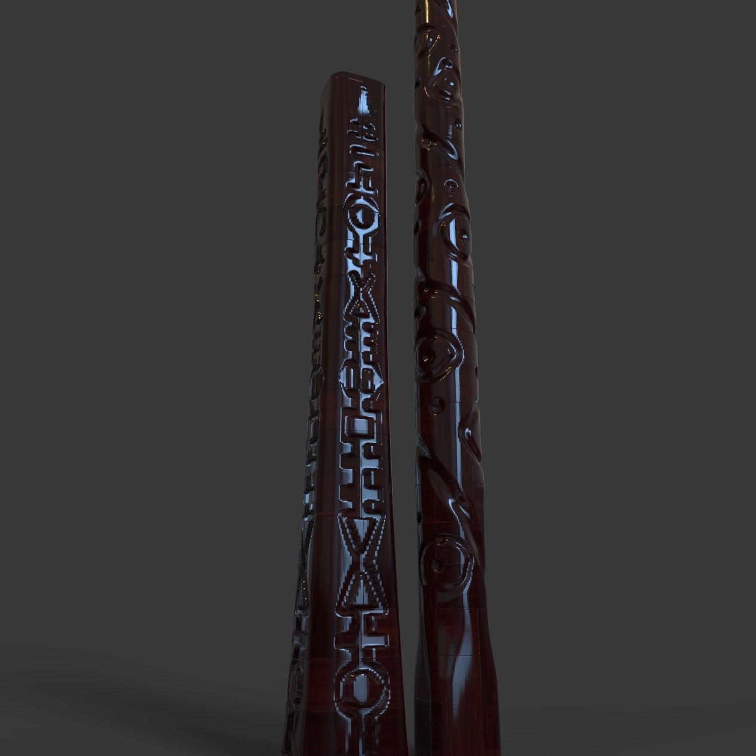 SIRIUS BLACK WAND - HARRY POTTER 3D print model_10