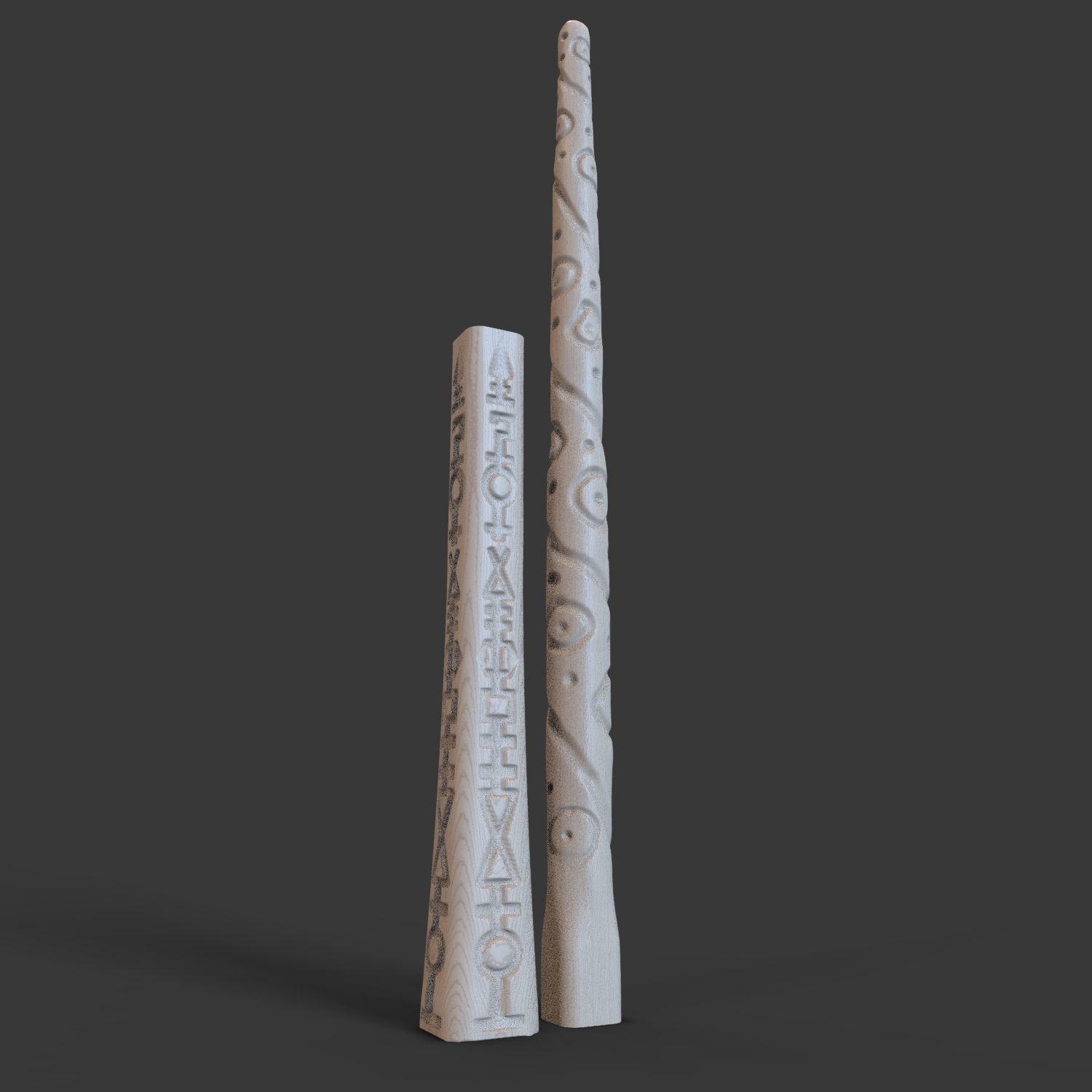 SIRIUS BLACK WAND - HARRY POTTER 3D print model_9