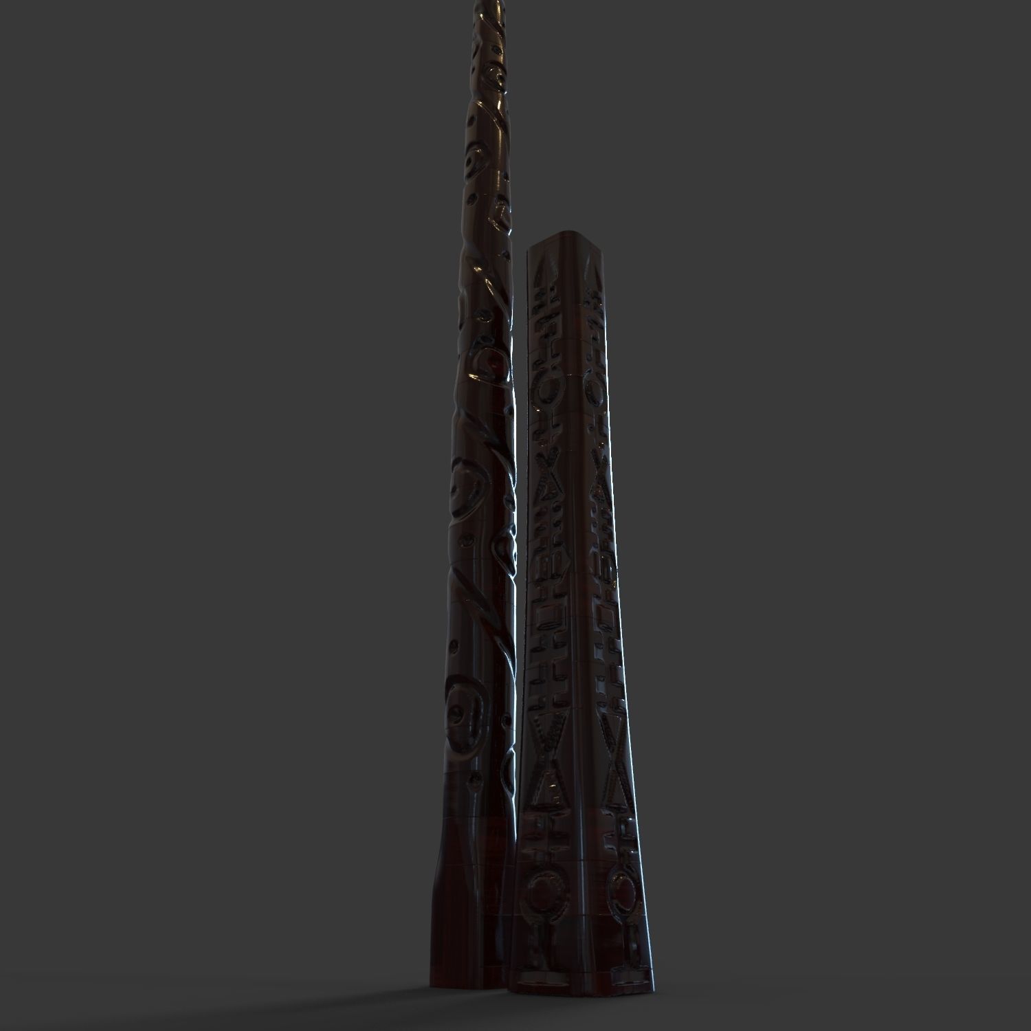 SIRIUS BLACK WAND - HARRY POTTER 3D print model_7