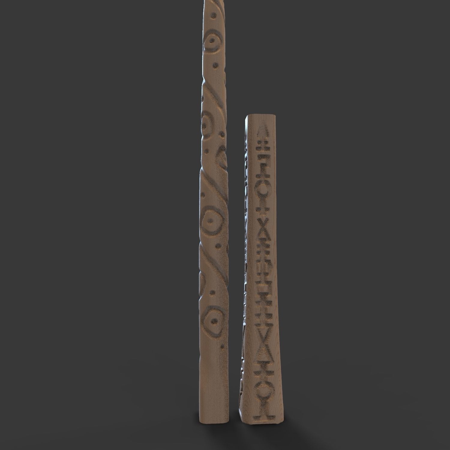 SIRIUS BLACK WAND - HARRY POTTER 3D print model_12