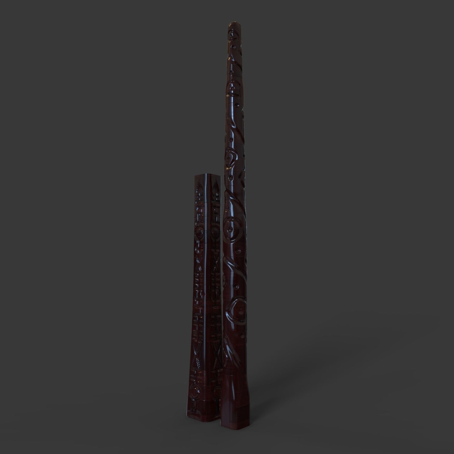 SIRIUS BLACK WAND - HARRY POTTER 3D print model_6