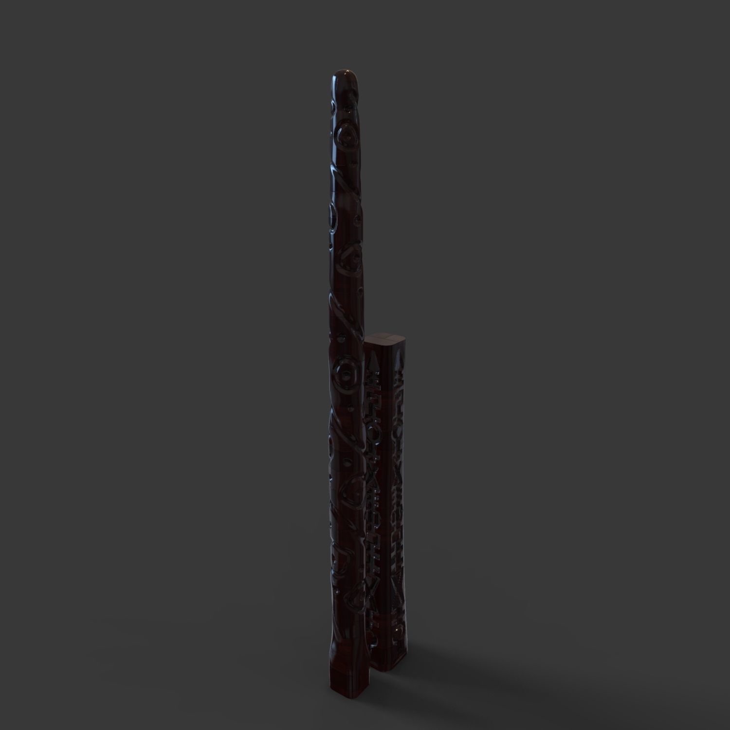 SIRIUS BLACK WAND - HARRY POTTER 3D print model_8