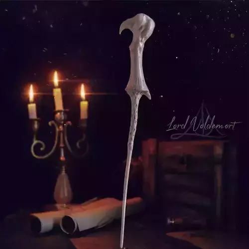 VOLDEMORT WAND - HARRY POTTER 3D print model